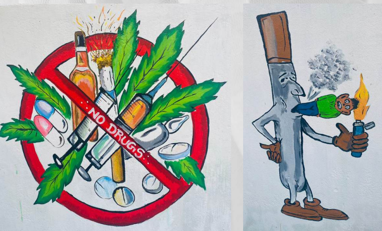 Public awareness murals